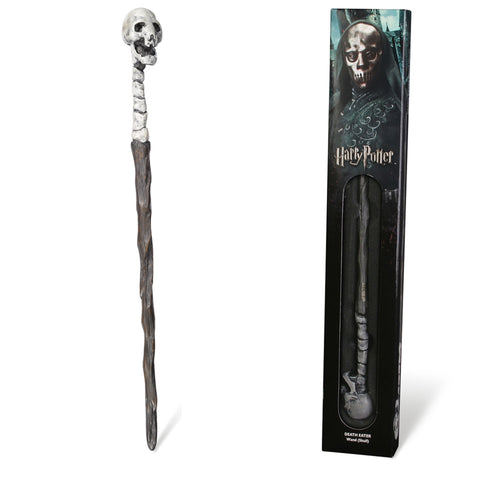 Death Eater Skull Wand in Window Box-The Curious Emporium
