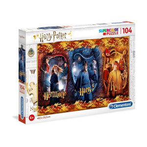 Super Colour Puzzle Harry, Ron & Hermione-The Curious Emporium