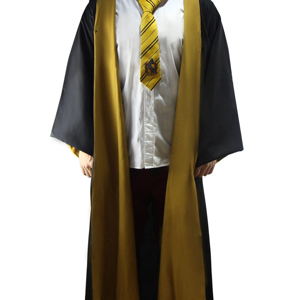 Harry Potter Adult Deluxe Wizard Robe Hufflepuff-The Curious Emporium