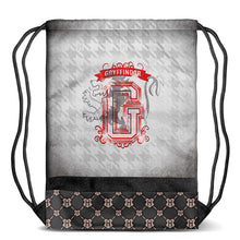 Load image into Gallery viewer, Grey Storm Gym Bag 48cm - Multiple Houses Available-The Curious Emporium