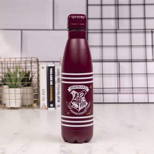 Hogwarts Crest & Stripes Drinks Bottle-The Curious Emporium