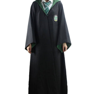 Harry Potter Adult Deluxe Wizard Robe Slytherin-The Curious Emporium