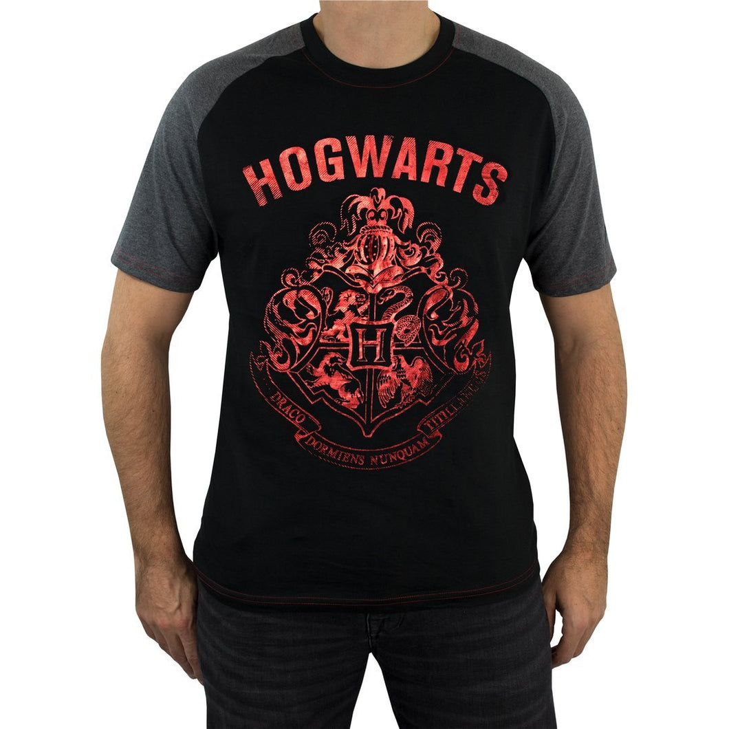 Mens Harry Potter T-Shirt - Hogwarts-The Curious Emporium