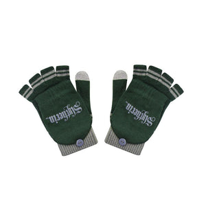 Fingerless Gloves Slytherin-The Curious Emporium