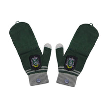 Load image into Gallery viewer, Fingerless Gloves Slytherin-The Curious Emporium