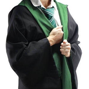 Harry Potter Adult Deluxe Wizard Robe Slytherin-The Curious Emporium