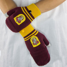 Load image into Gallery viewer, Fingerless Gloves Gryffindor-The Curious Emporium