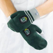 Load image into Gallery viewer, Fingerless Gloves Slytherin-The Curious Emporium