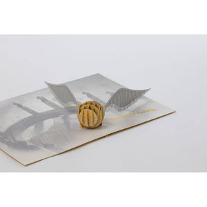 3D Pop-Up Greeting Card Golden Snitch-The Curious Emporium