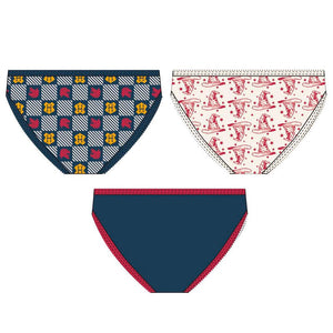 Girls Harry Potter Underwear Knickers - Pack of 3 Pants-The Curious Emporium