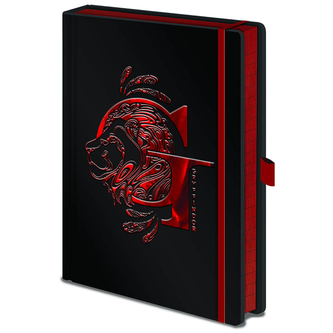 Premium A5 Notebook Gryffindor Foil-The Curious Emporium