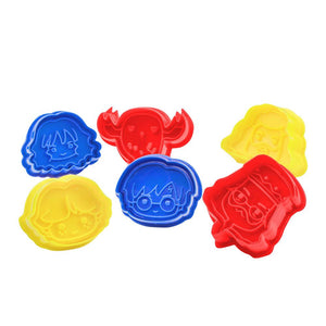 Harry Potter Cookie Cutter/Stamp 6-Pack-The Curious Emporium