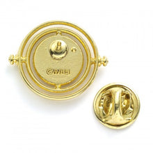 Load image into Gallery viewer, Fixed Time Turner Pin Badge-The Curious Emporium