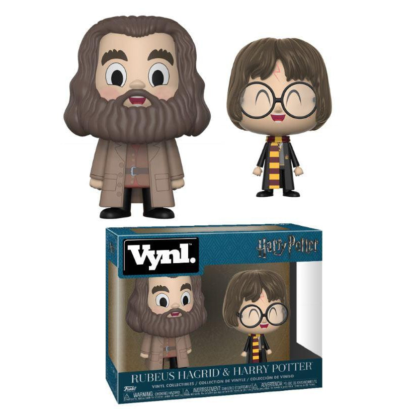 Harry Potter VYNL Vinyl Figures 2-Pack Hagrid & Harry 10cm-The Curious Emporium