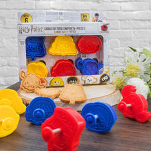 Load image into Gallery viewer, Harry Potter Cookie Cutter/Stamp 6-Pack-The Curious Emporium