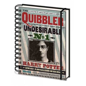 Harry Potter Quibbler A5 Notebook-The Curious Emporium