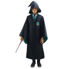 Load image into Gallery viewer, Harry Potter Kids Deluxe Wizard Robe Slytherin-The Curious Emporium