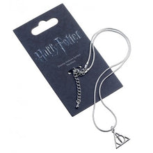 Load image into Gallery viewer, Harry Potter Deathly Hallows Necklace-The Curious Emporium