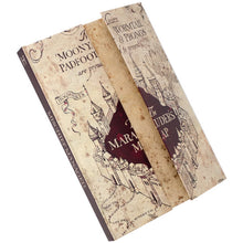 Load image into Gallery viewer, Harry Potter Magnetic Notebook A5 The Marauder&#39;s Map-The Curious Emporium