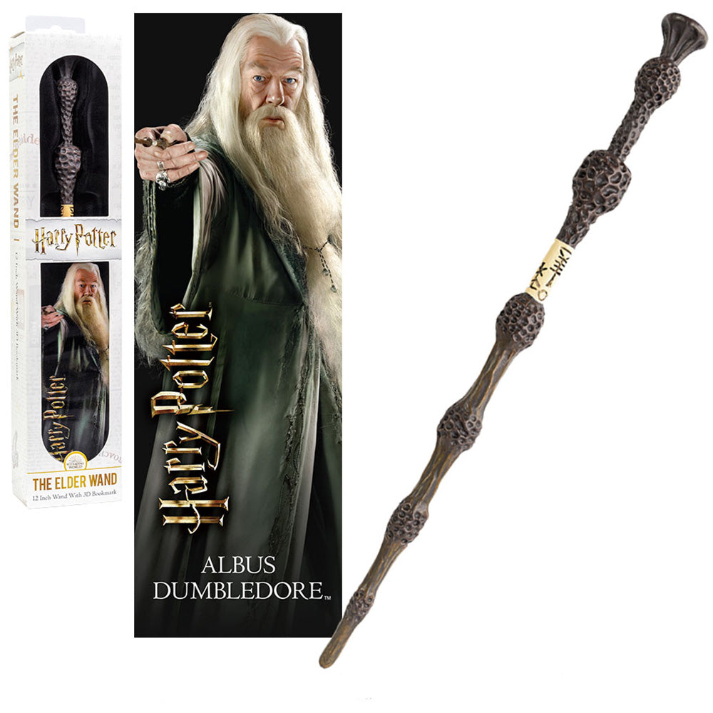 Dumbledore Toy Wand & Bookmark-The Curious Emporium