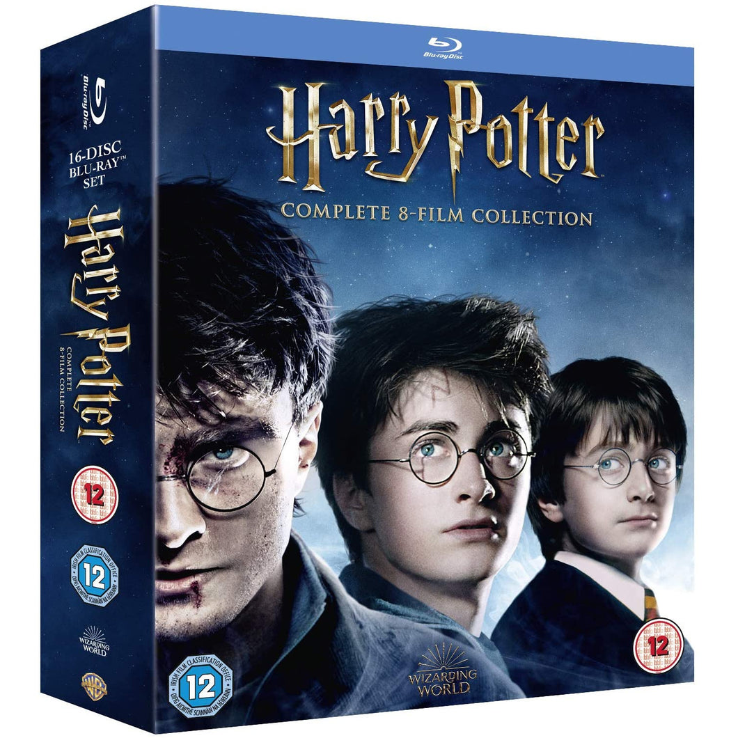 Harry Potter: The Complete 8-Film Collection 2016 Edition (Blu-Ray, Region Free)-The Curious Emporium