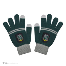 Load image into Gallery viewer, Beanie &amp; Gloves Set for Kids Slytherin-The Curious Emporium