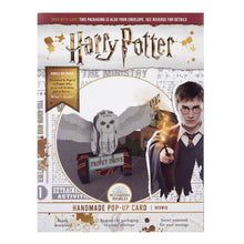 Load image into Gallery viewer, Harry Potter Hedwig Pop Up Card-The Curious Emporium