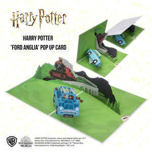 Harry Potter Ford Anglia Pop Up Card-The Curious Emporium