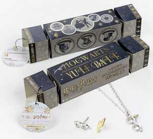 Yule Ball Gift Cracker with Glasses & Lightning Bolt Necklace & Stud Earrings-The Curious Emporium