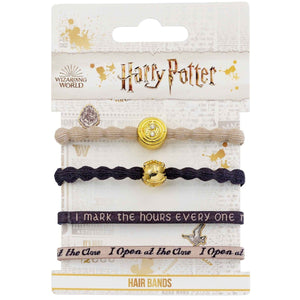 Time Turner and Golden Snitch Hair Band Set-The Curious Emporium