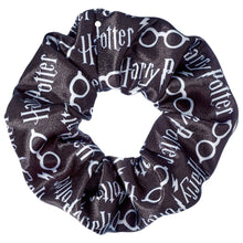 Load image into Gallery viewer, Harry Potter Logo Hair Scrunchie-The Curious Emporium