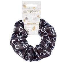 Load image into Gallery viewer, Harry Potter Logo Hair Scrunchie-The Curious Emporium