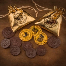 Load image into Gallery viewer, Gringotts Bank Chocolate Coin Mould with Wrappers &amp; Pouches-The Curious Emporium