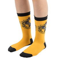 Load image into Gallery viewer, Socks 3-Pack Hufflepuff-The Curious Emporium