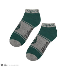 Load image into Gallery viewer, Ankle Socks 3-Pack Slytherin-The Curious Emporium