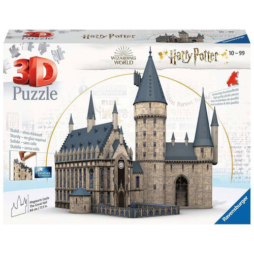 Ravensburger 3D Puzzle Hogwarts Castle: Great Hall (540 pieces)-The Curious Emporium